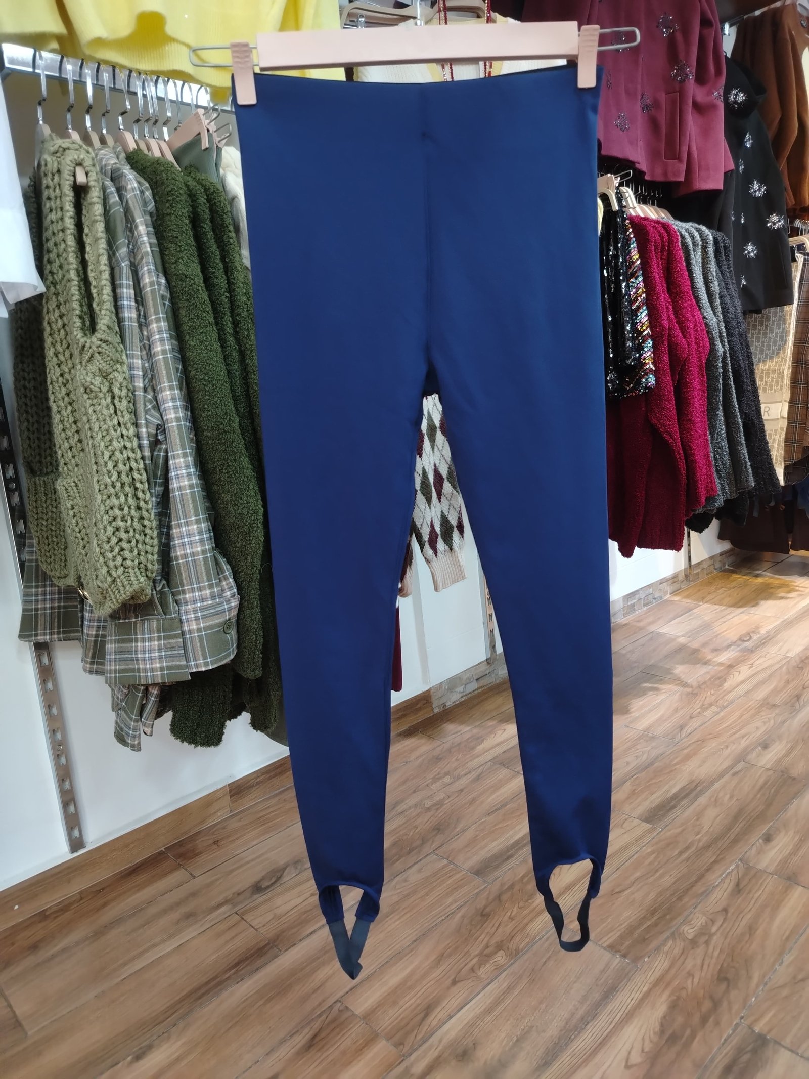 Plain Ankle Leggings for Winter - Image 3