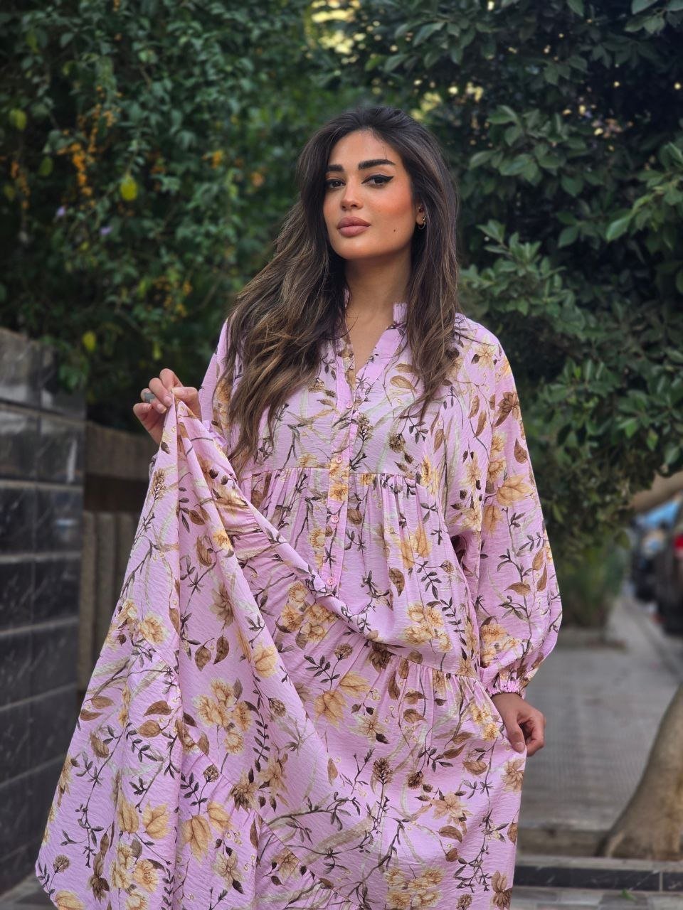 Pink floral dress  - Image 2