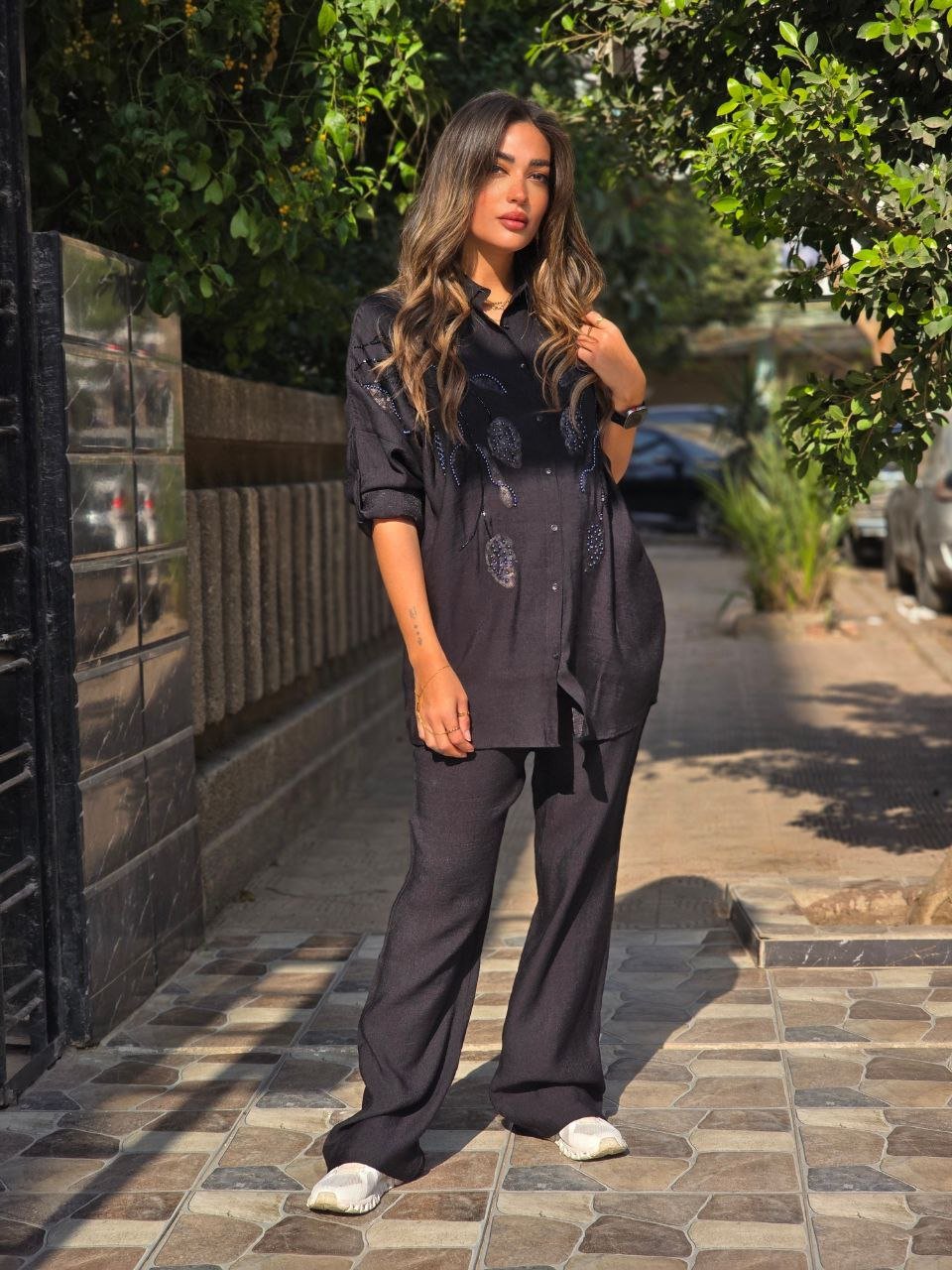 Black linen pants - Image 2