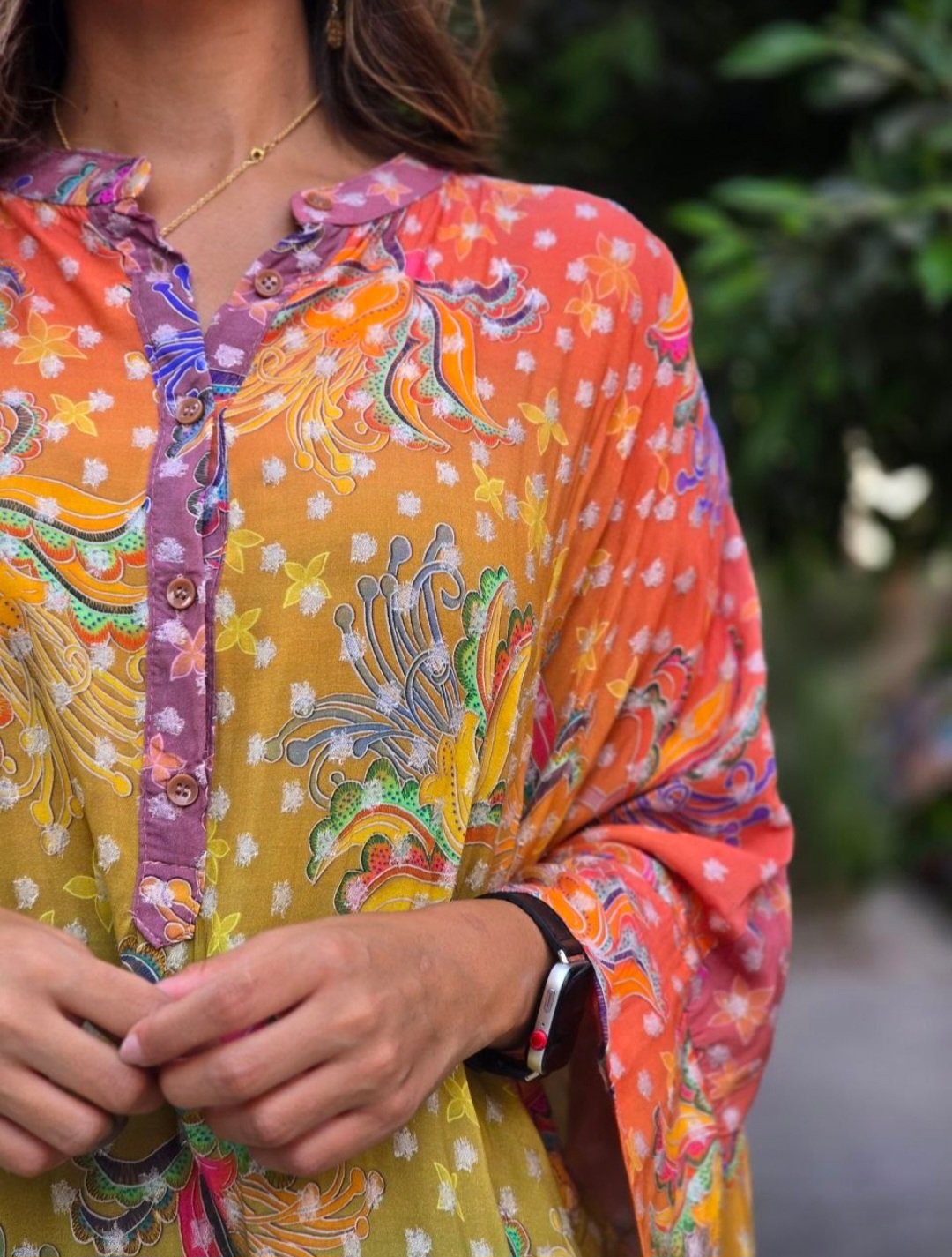 Lime multicolour sunny tunic 🌞  - Image 3