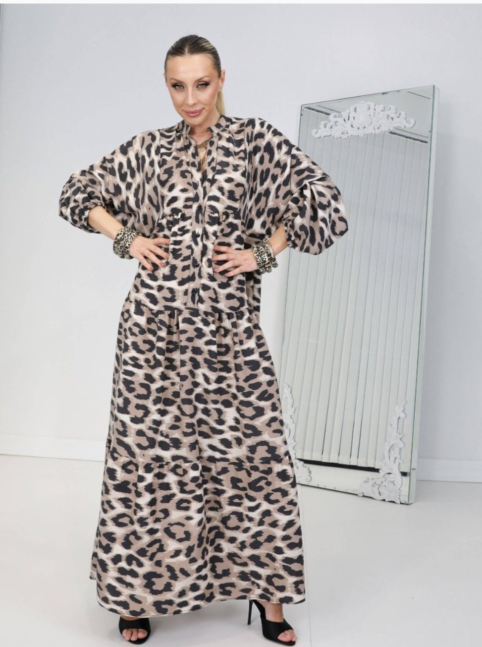 Leopard maxi dress - Image 3
