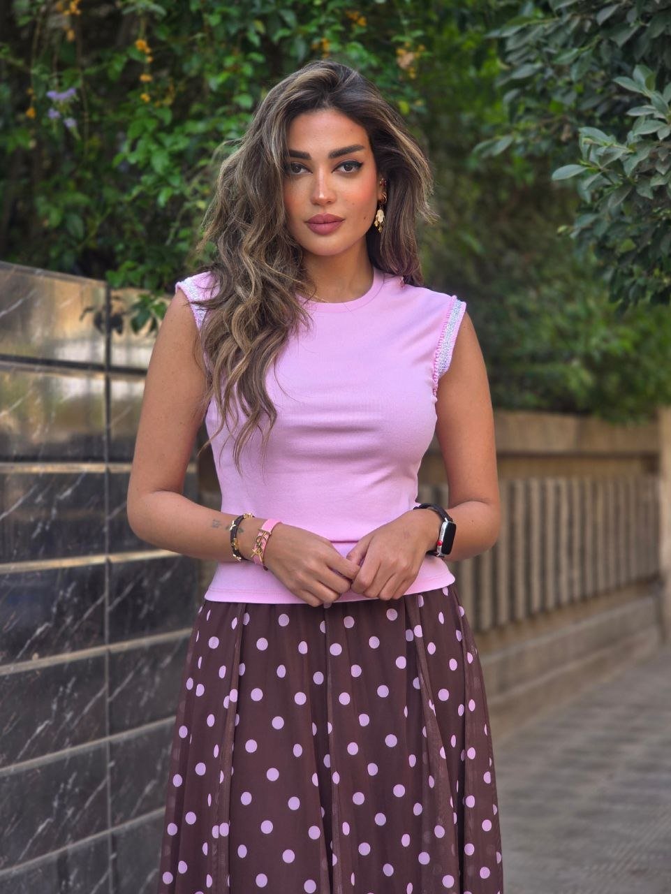 Pink tank top  - صورة 1