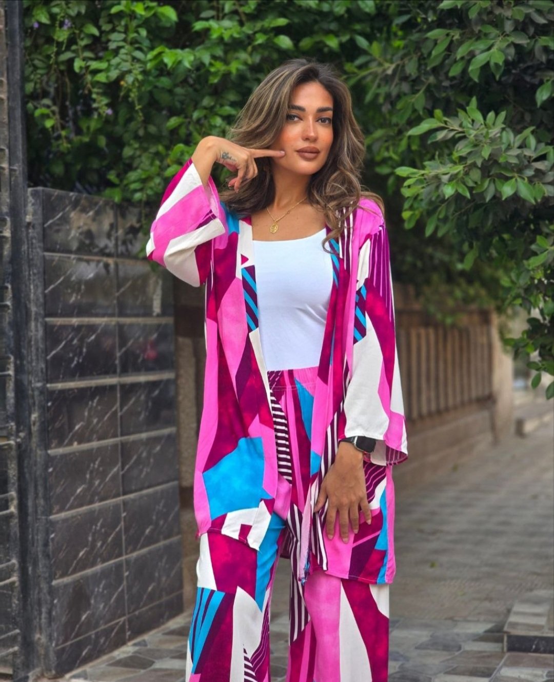 Fushia viscon set 💓 - Image 2