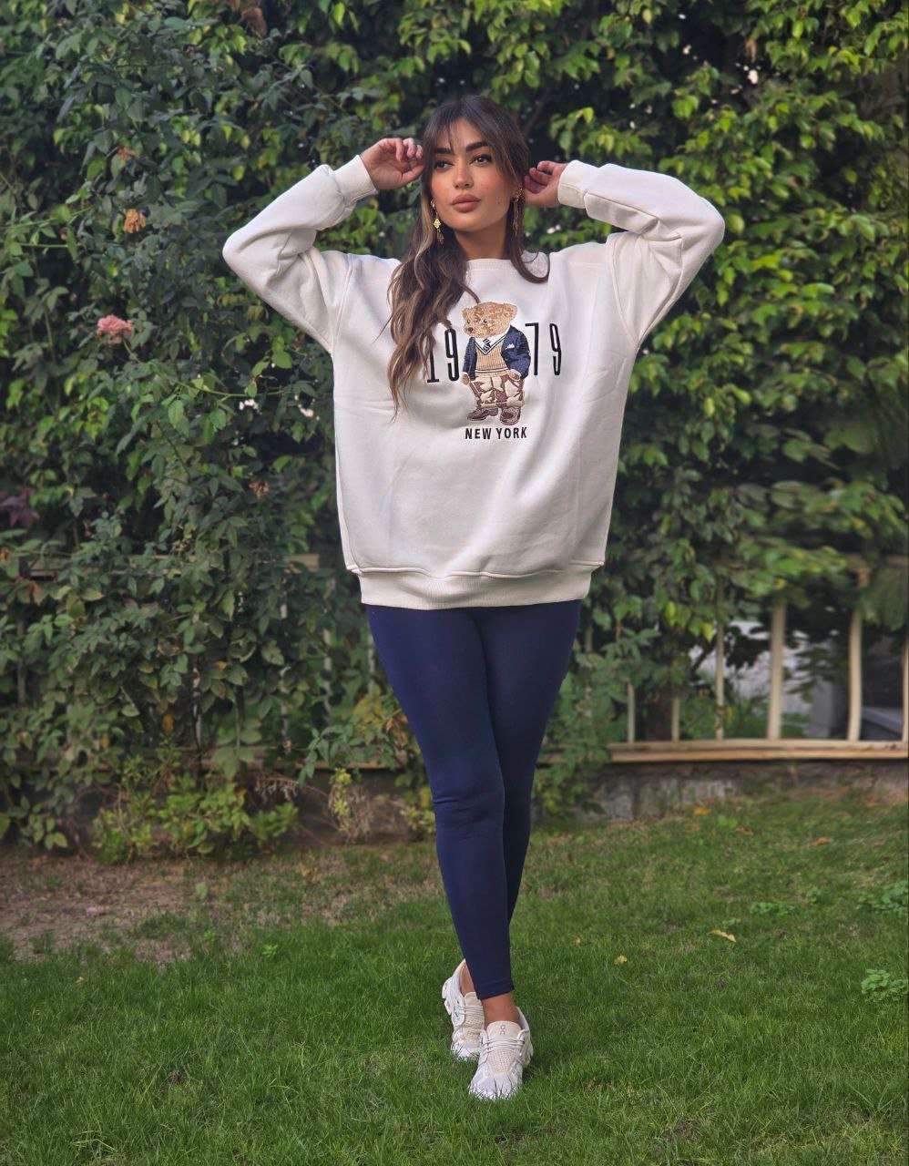 Teddy Fleeced Sweater  - صورة 2