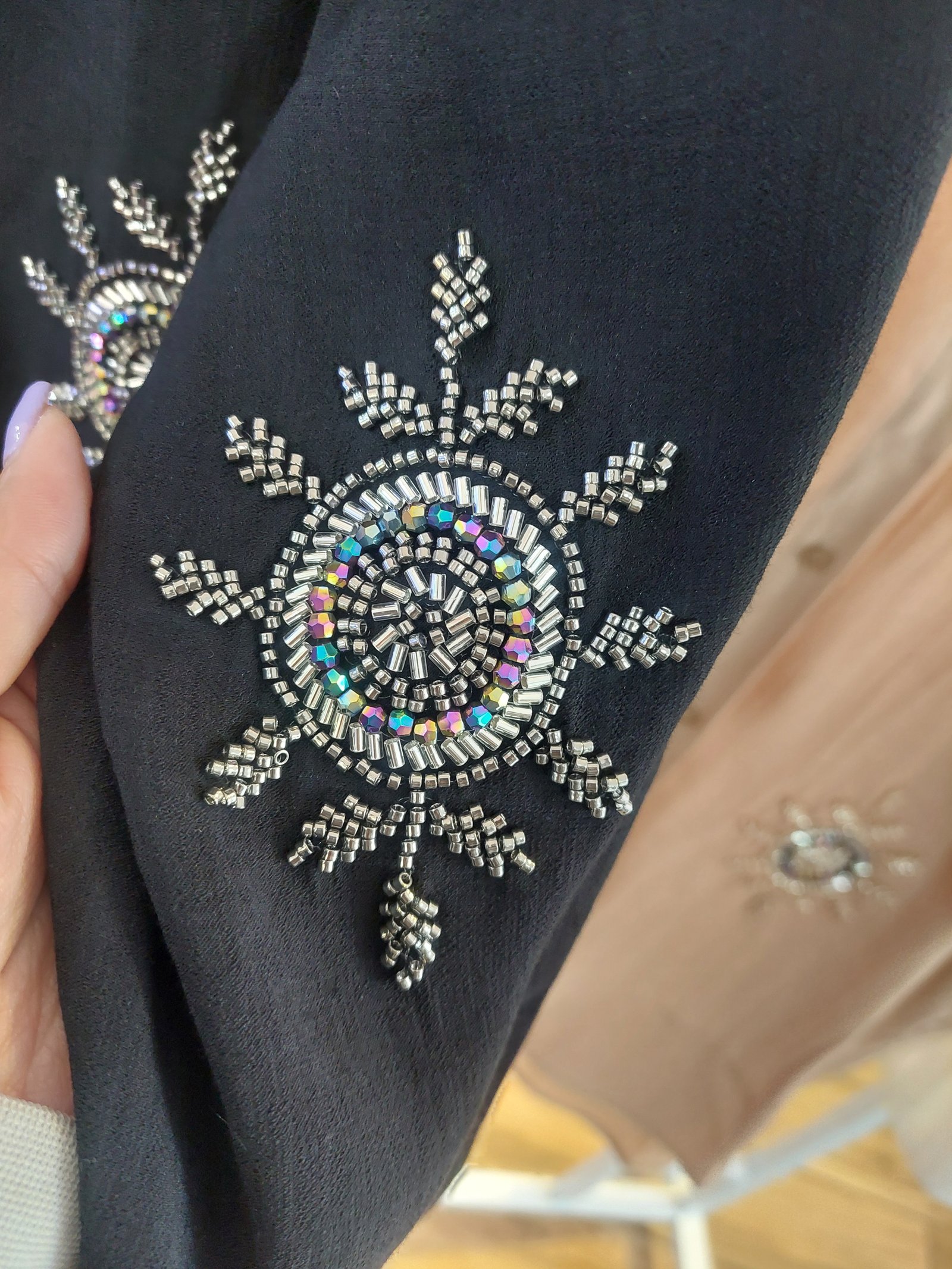 Black Sunny Embroidered Shirt - Image 4