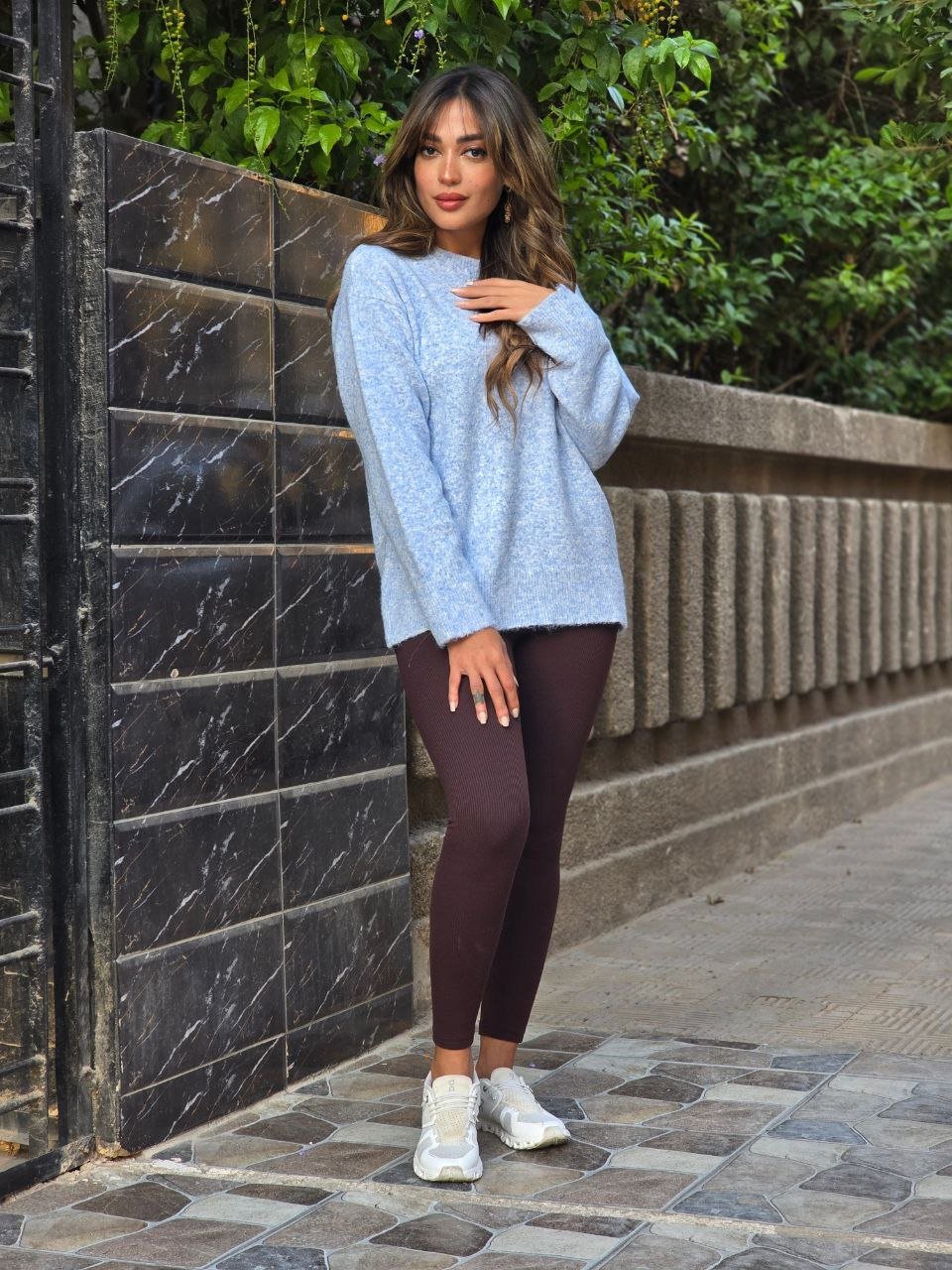 Baby Blue Cloudy Pullover  - Image 6