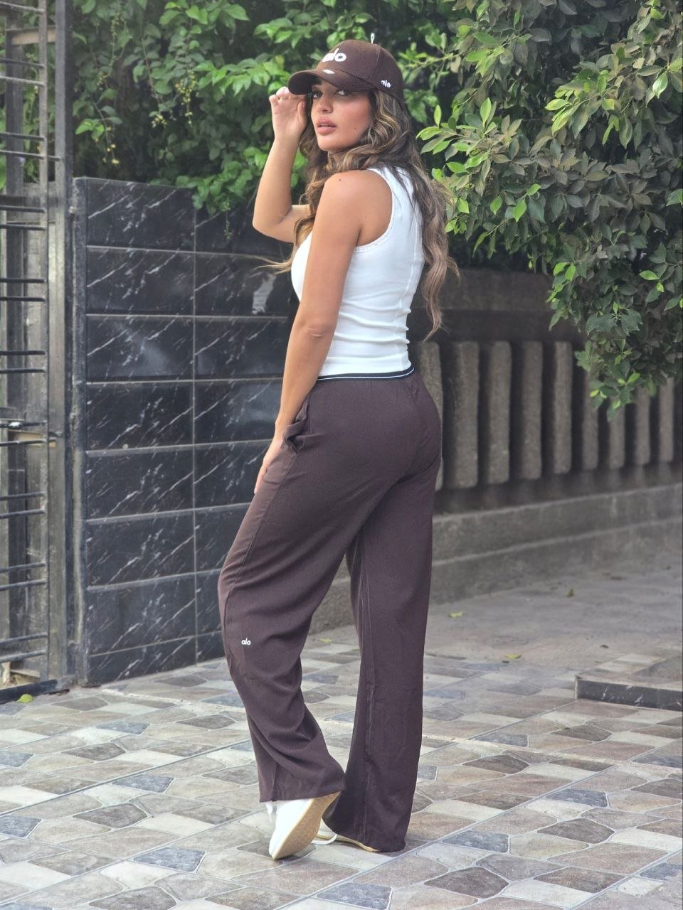 Brown Alo pants - Image 2