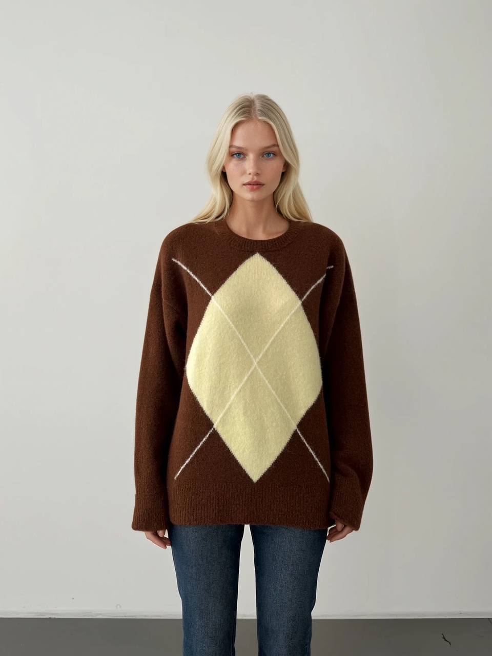 Brown Baklava Pullover  - Image 1