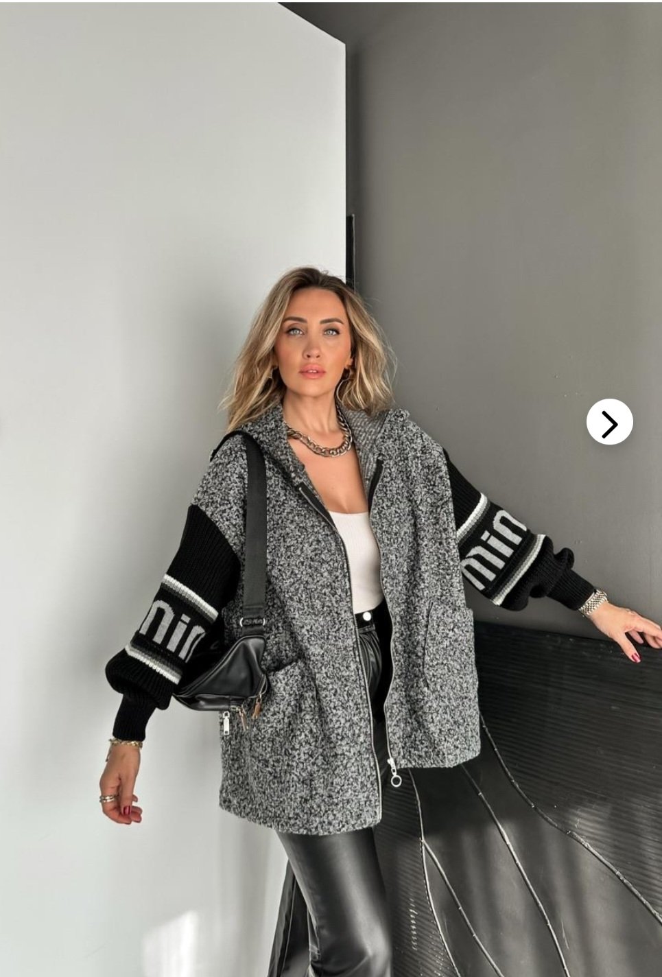Grey Miu Miu Jacket - Image 3
