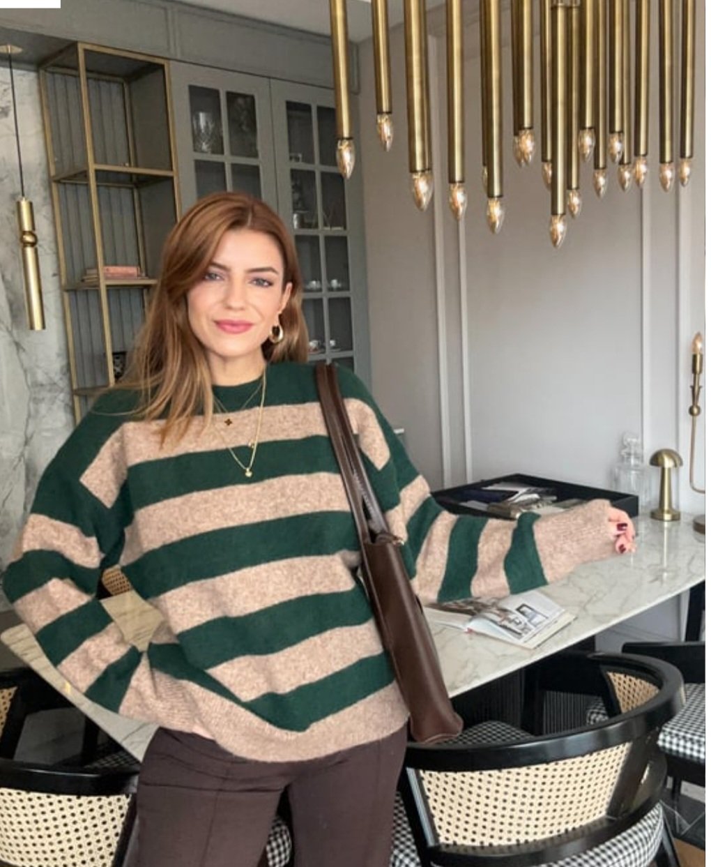 Duo-Colour Petroleum Pullover  - Image 9