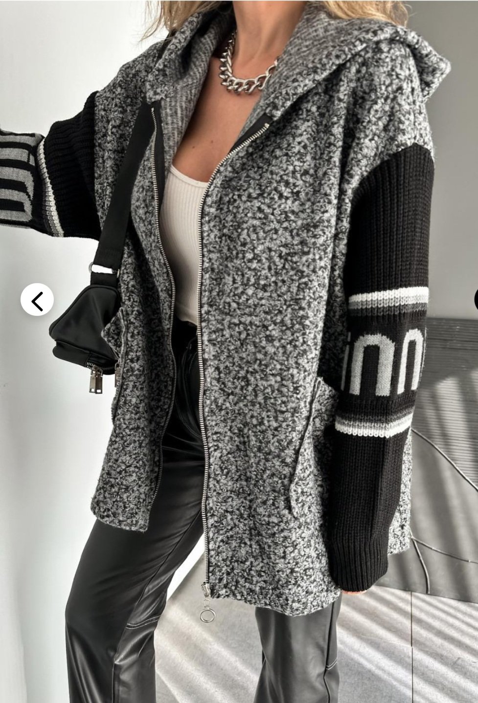 Grey Miu Miu Jacket - Image 2