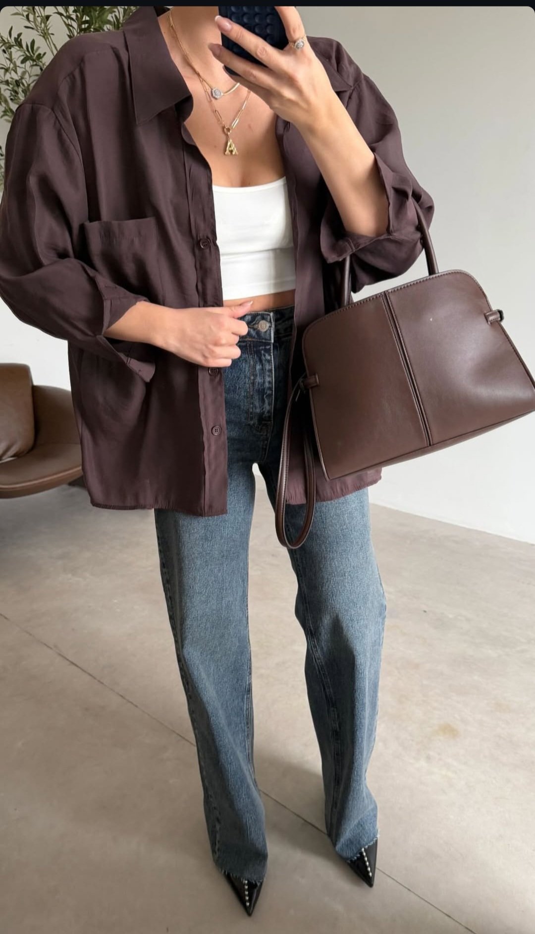 Basic Oversize Linen Shirts - Image 6