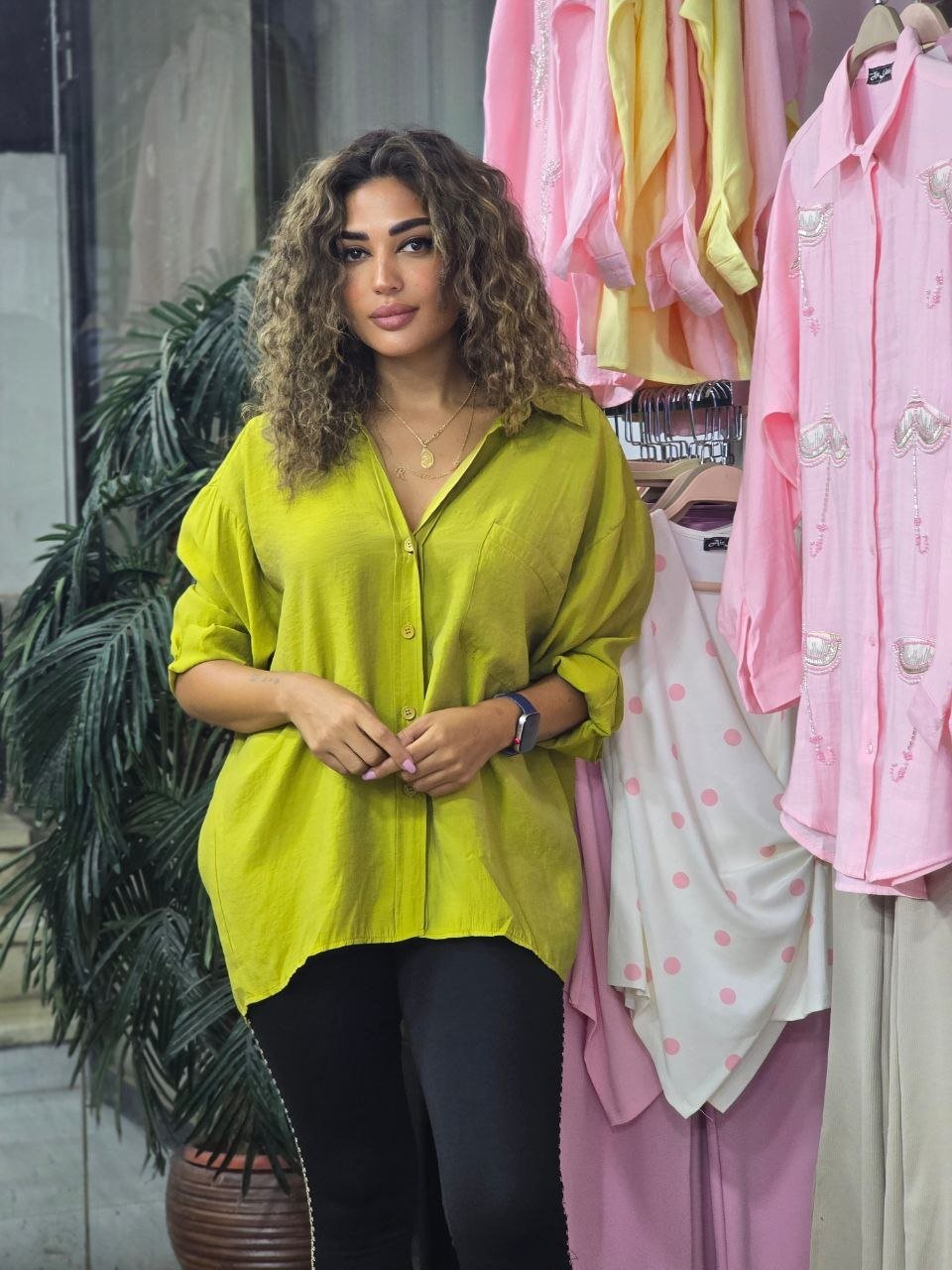 Geko green basic shirt 💚 - Image 2