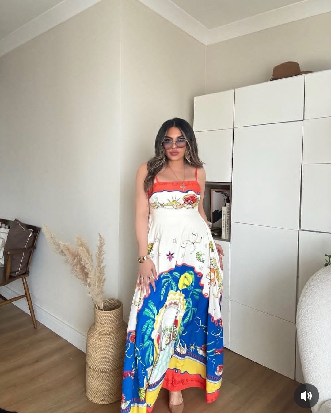 Orange maxi Alemais dress - Image 9