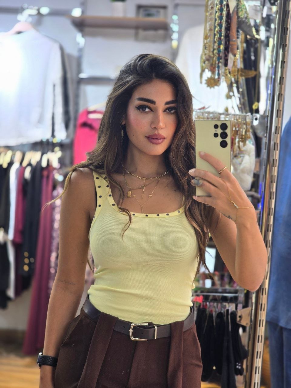 Yellow squared top - Image 3