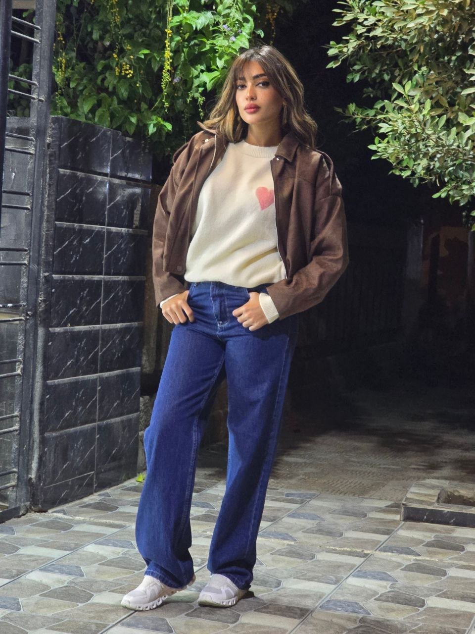 Zra Model Chocolate Brown Suede Jacket - Image 4