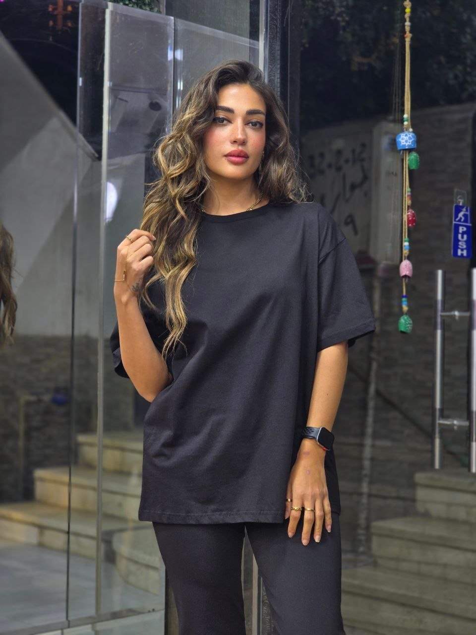 Black basic tshirt - Image 3
