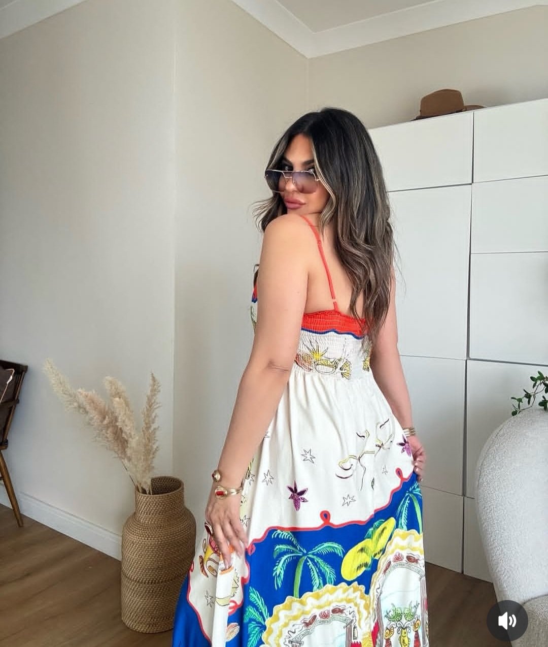 Orange maxi Alemais dress - Image 12