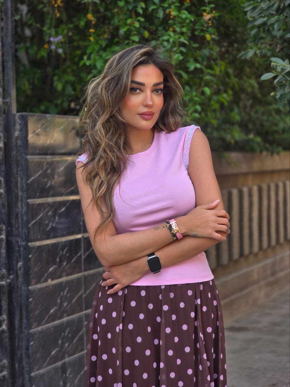 Pink tank top  - صورة 3