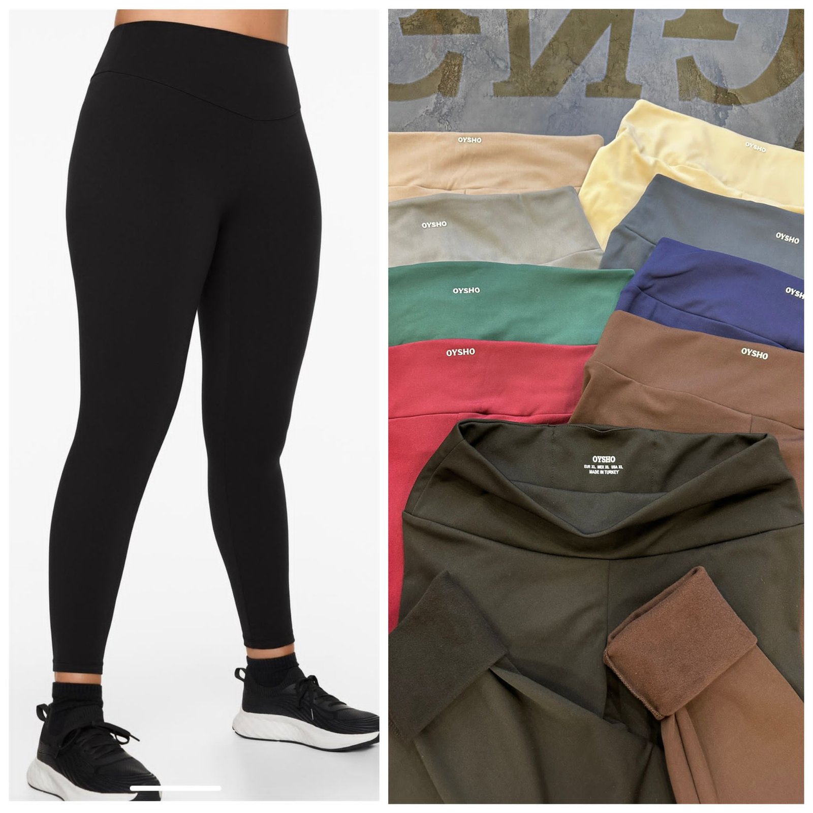 Plus Size thermal Oysho Leggings - Image 1
