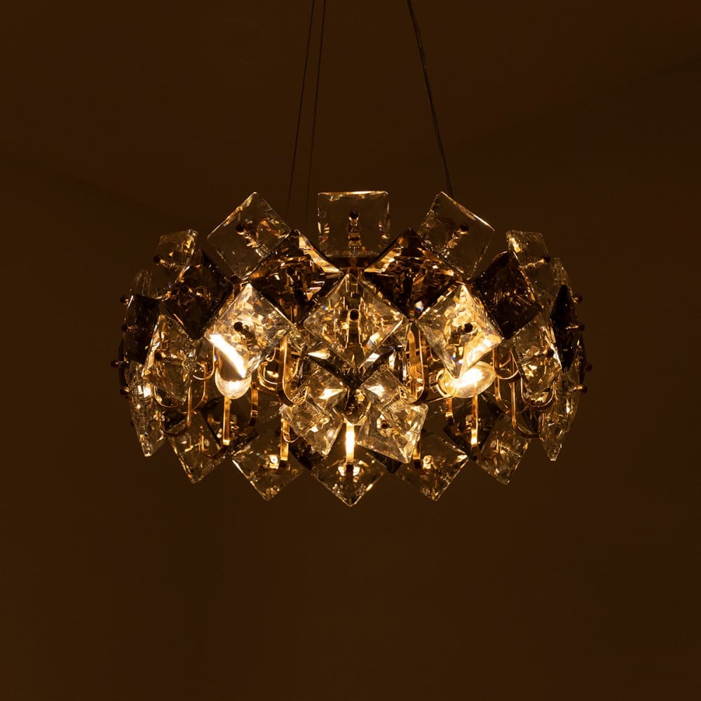 ثريا مودرن كريستال مربعات قطر 40 سم - Image 3