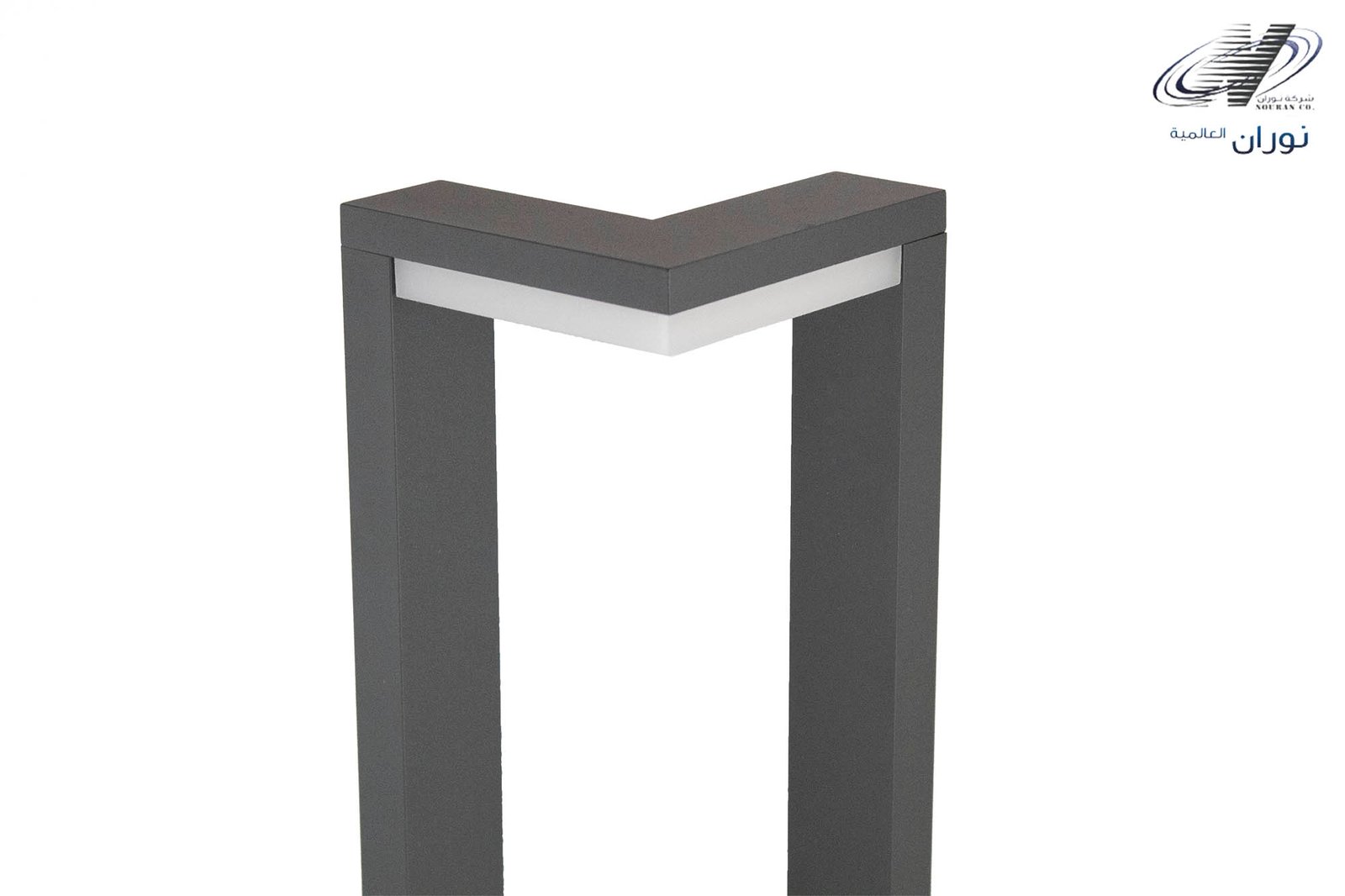 عامود ليد 12 وات الارتفاع 60 سم Dark Grey - صورة 2