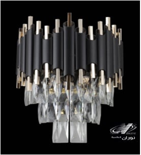 جدار كرستال اسود +ذهبي SH 60270-2 - صورة 1