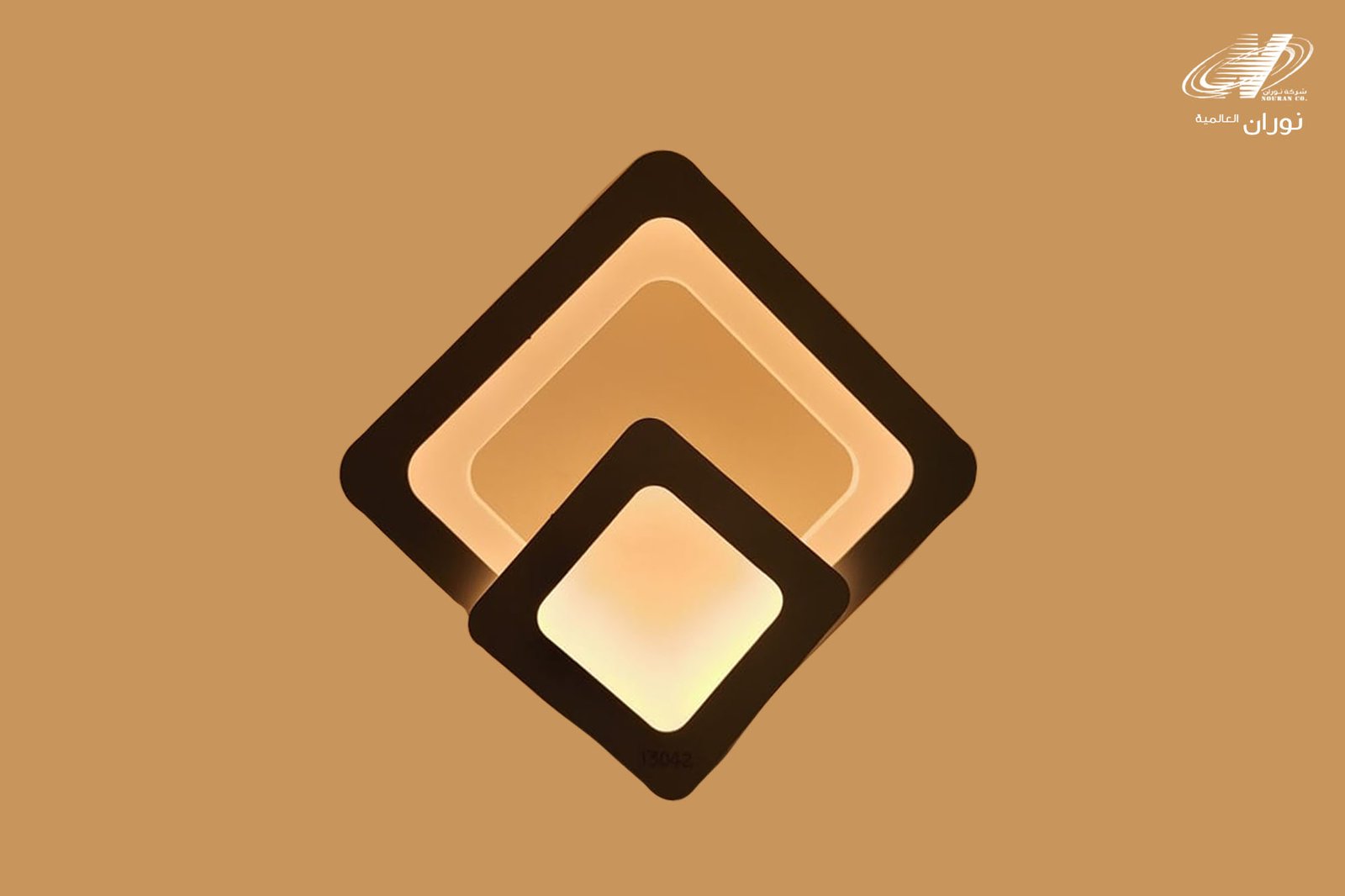 ابليك جداري ليد اصفر 22 وات  - صورة 1