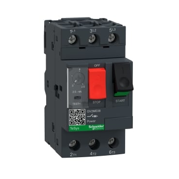     Schneider  Motor circuit breakers 3P  2.5 to 4A - صورة 1