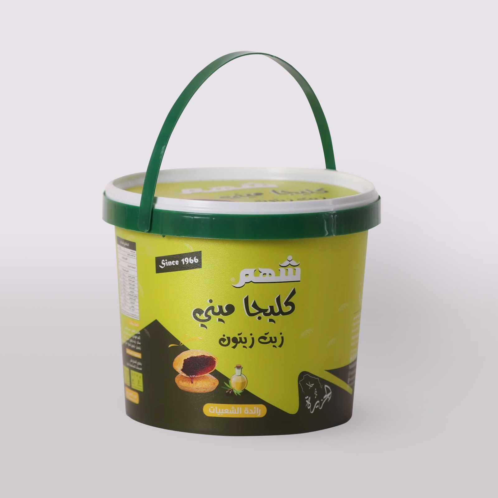 كليجا بزيت الزيتون ( ميني ) عبوة دائرية - صورة 1