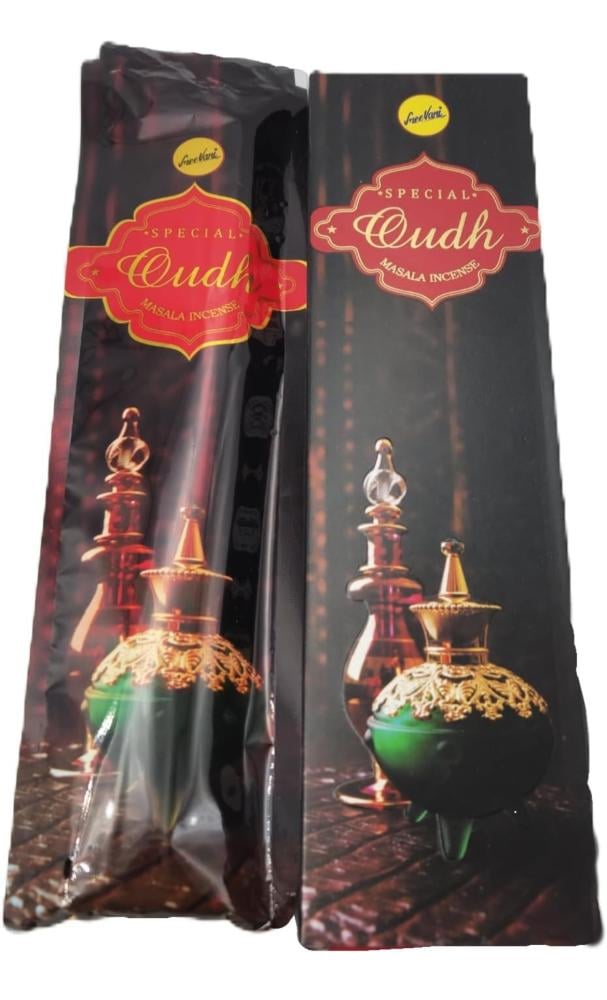أعواد بخور ند ماسالا بالعود الكمبودي الهندي من اسال، 23 سم، 50 جرام- Indian Cambodian Oud Bakhoor Masala Incense Sticks 23cm 50 Gra- - صورة 3