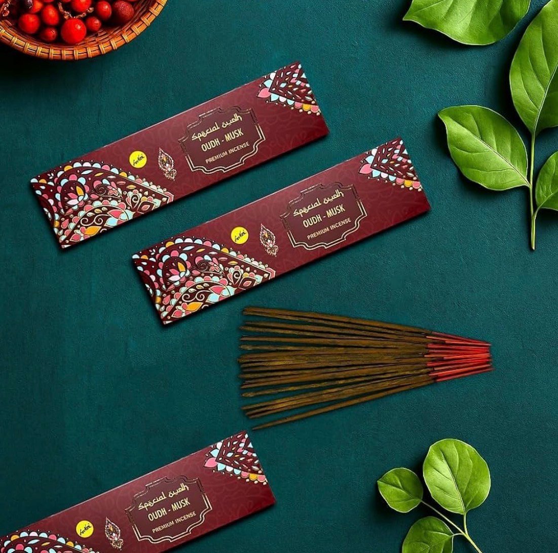 أعواد بخور مسك و العود - OUDH MUSK - صورة 2