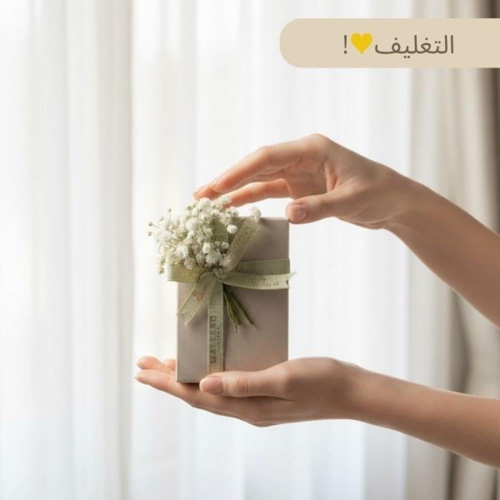 قلادة الماس وحجر ملون - صورة 3