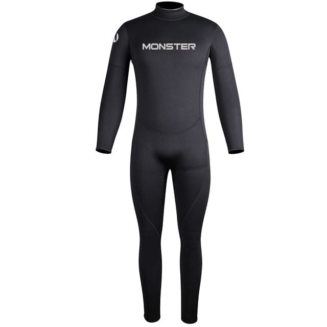 Monster Black Stone wetsuit 2mm  بدلة رجالي - صورة 1