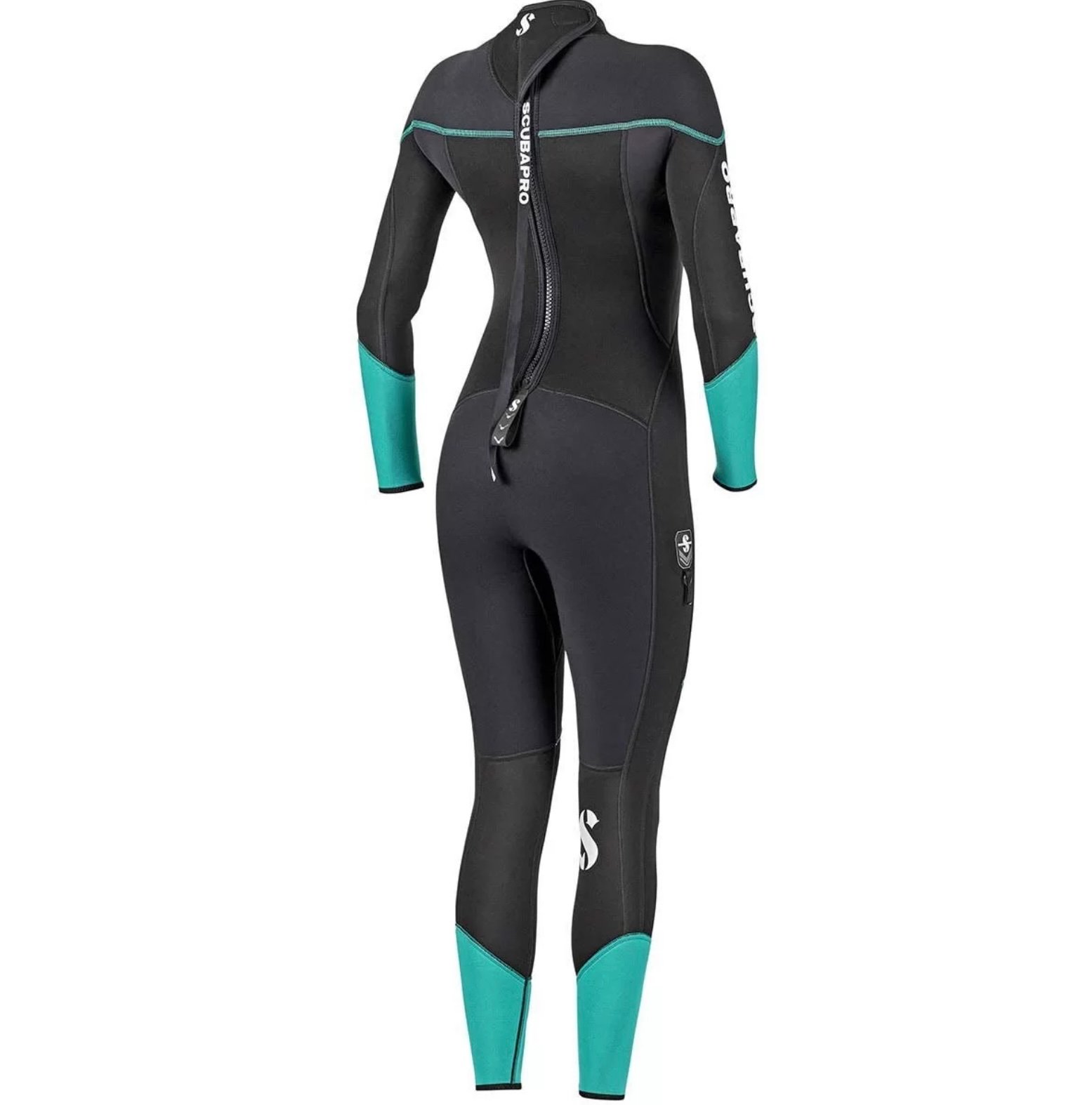 SCUBAPRO sport 3.0 G2 bzip WN  BLK/TRQ  - Image 2