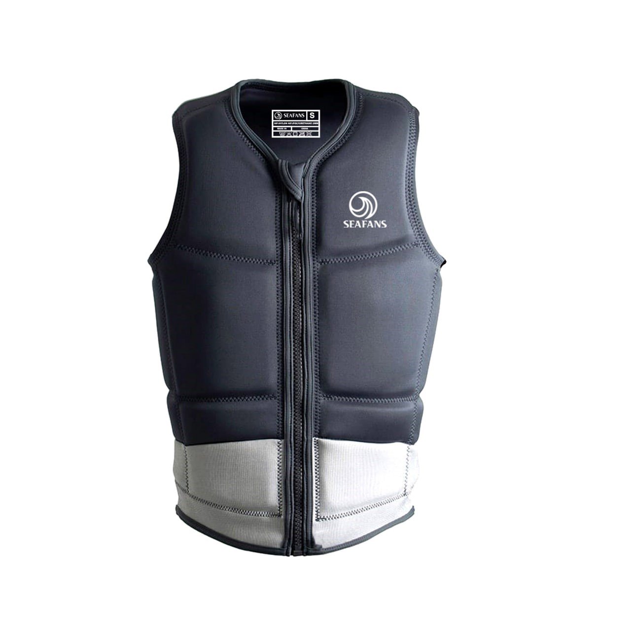 Life Jacket seafans be one  grey لايف جاكت - صورة 1