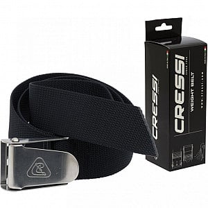 CRESSI Weight Belt Black Meal Bcukle  - Image 1