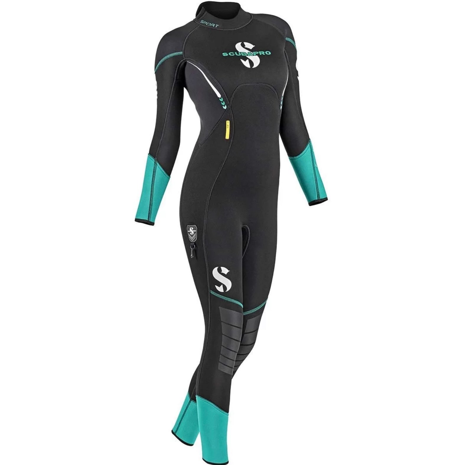 SCUBAPRO sport 3.0 G2 bzip WN  BLK/TRQ  - Image 1