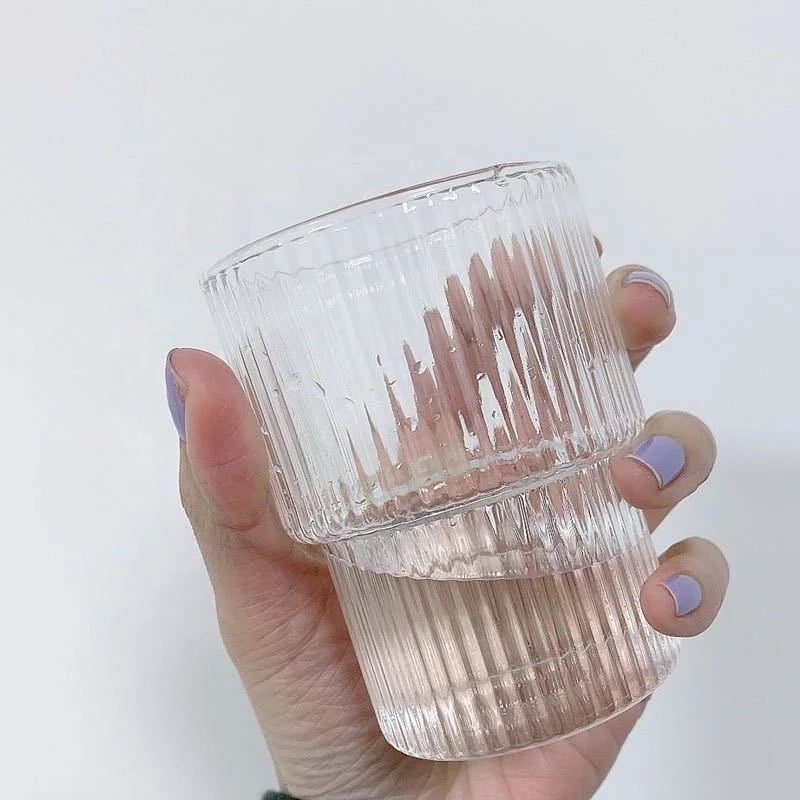 كوب زجاجي بوسط مرتفع - صورة 4