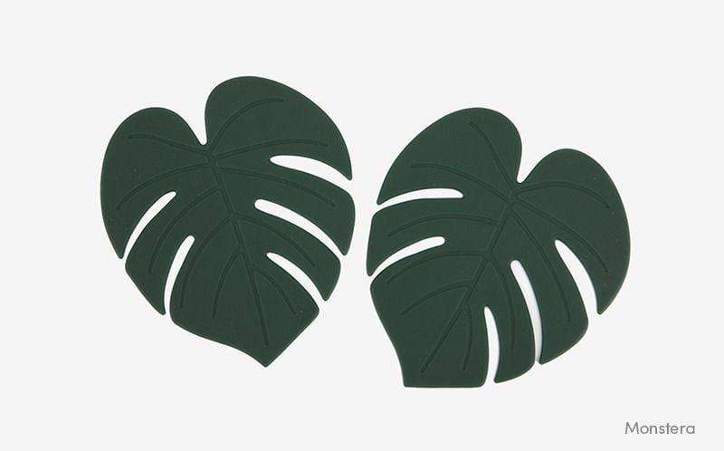 قاعدة كوب - Monstera leaf - صورة 2