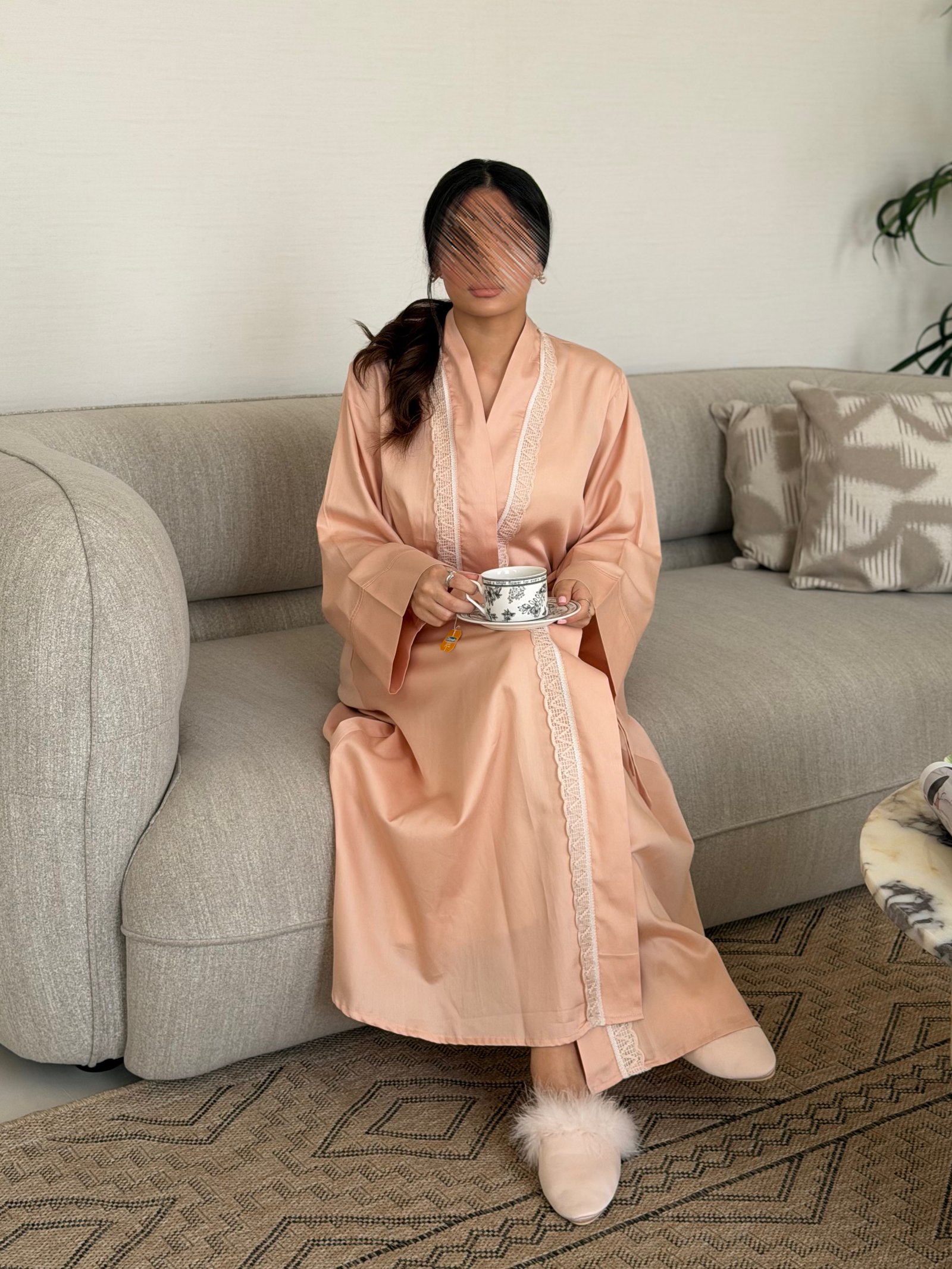 Selune Lace Touch - Peach Nude - صورة 2