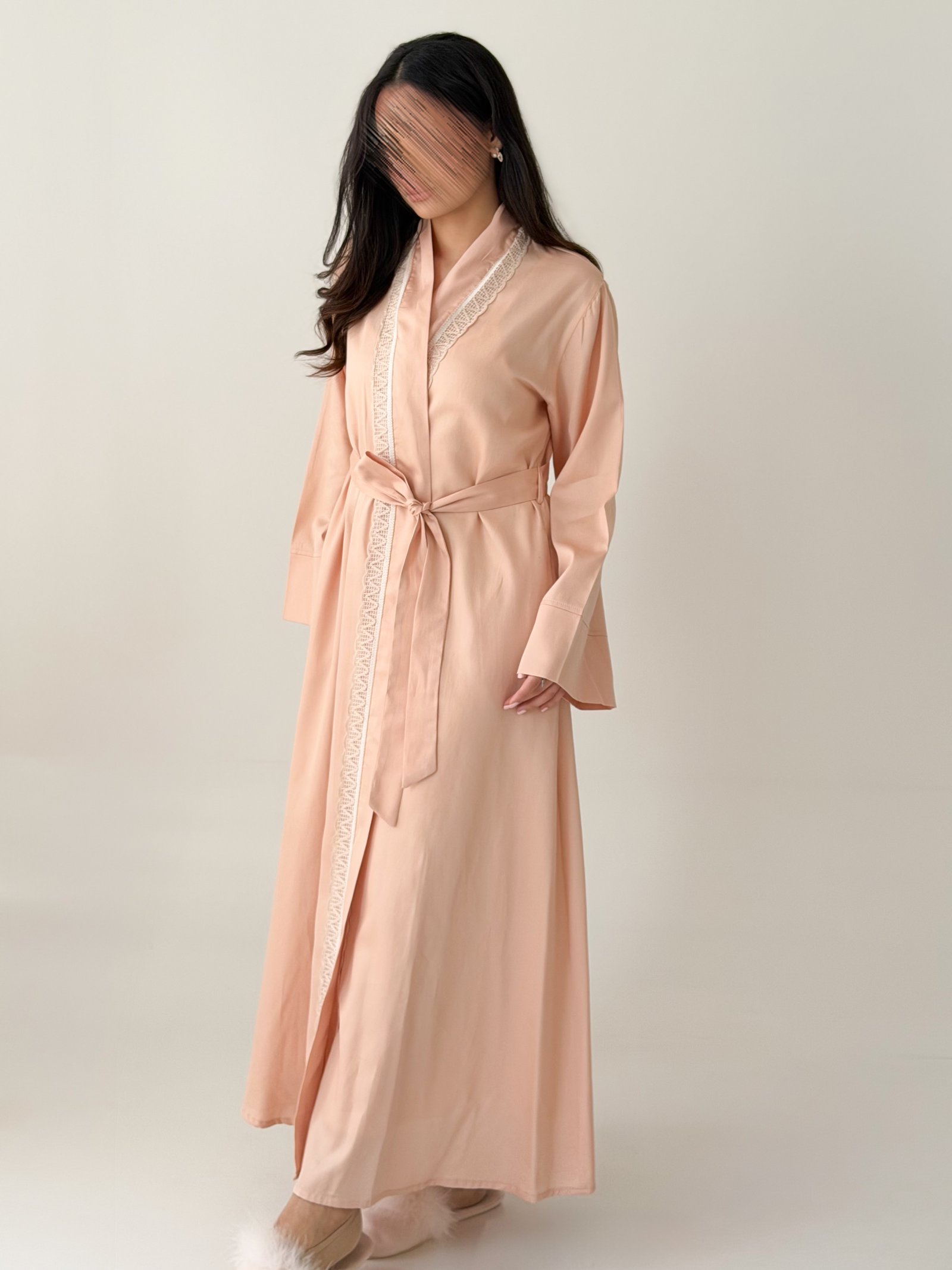 Selune Lace Touch - Peach Nude - صورة 1