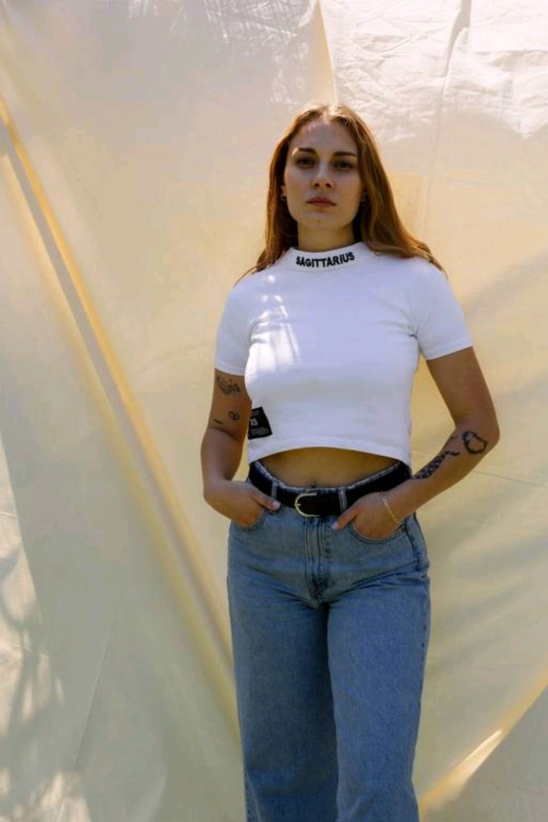 Zodiac Cropped top high neck - صورة 4