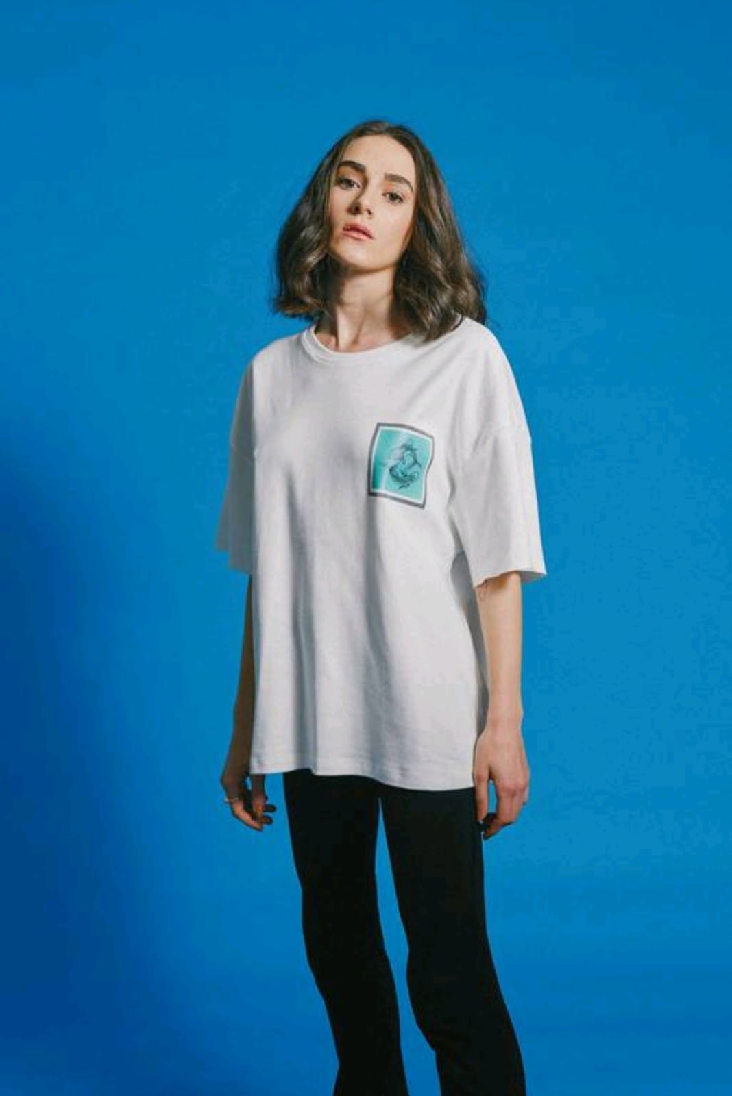 Oversized zodiac t-shirt - صورة 3