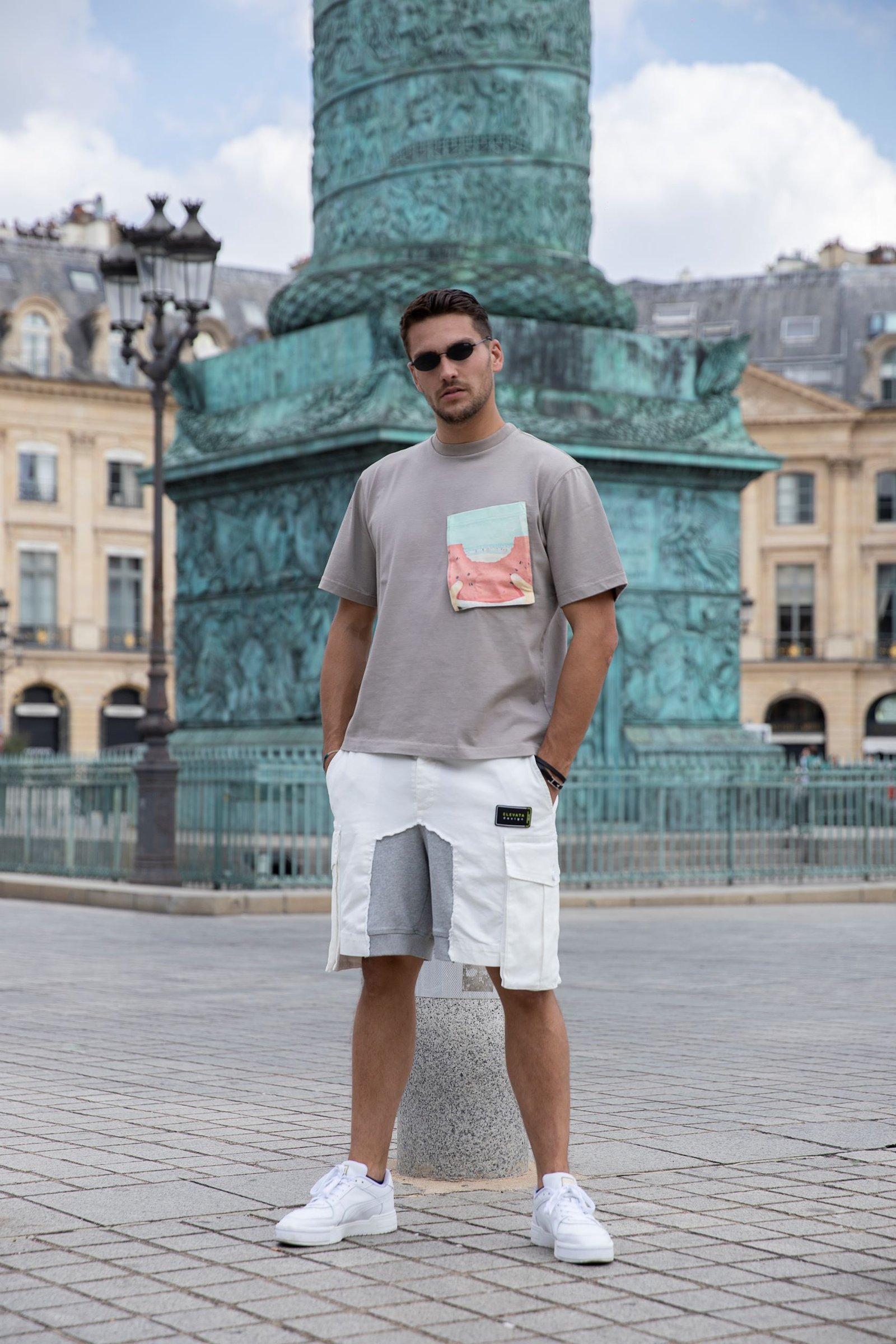 Printed pocket t-shirt - Image 4