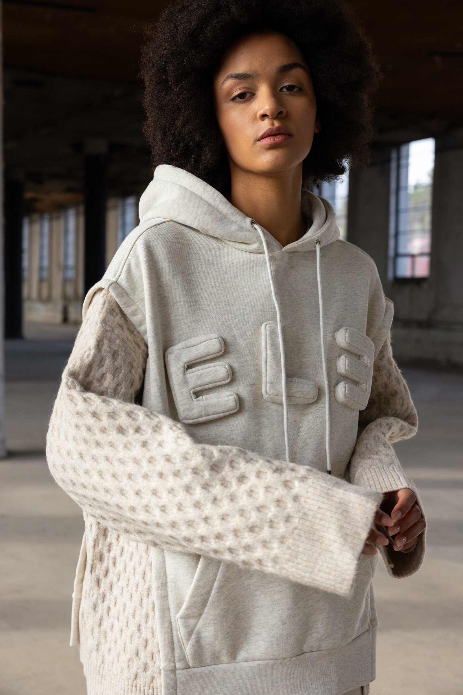 Splicing long sleeve hoodies - صورة 12