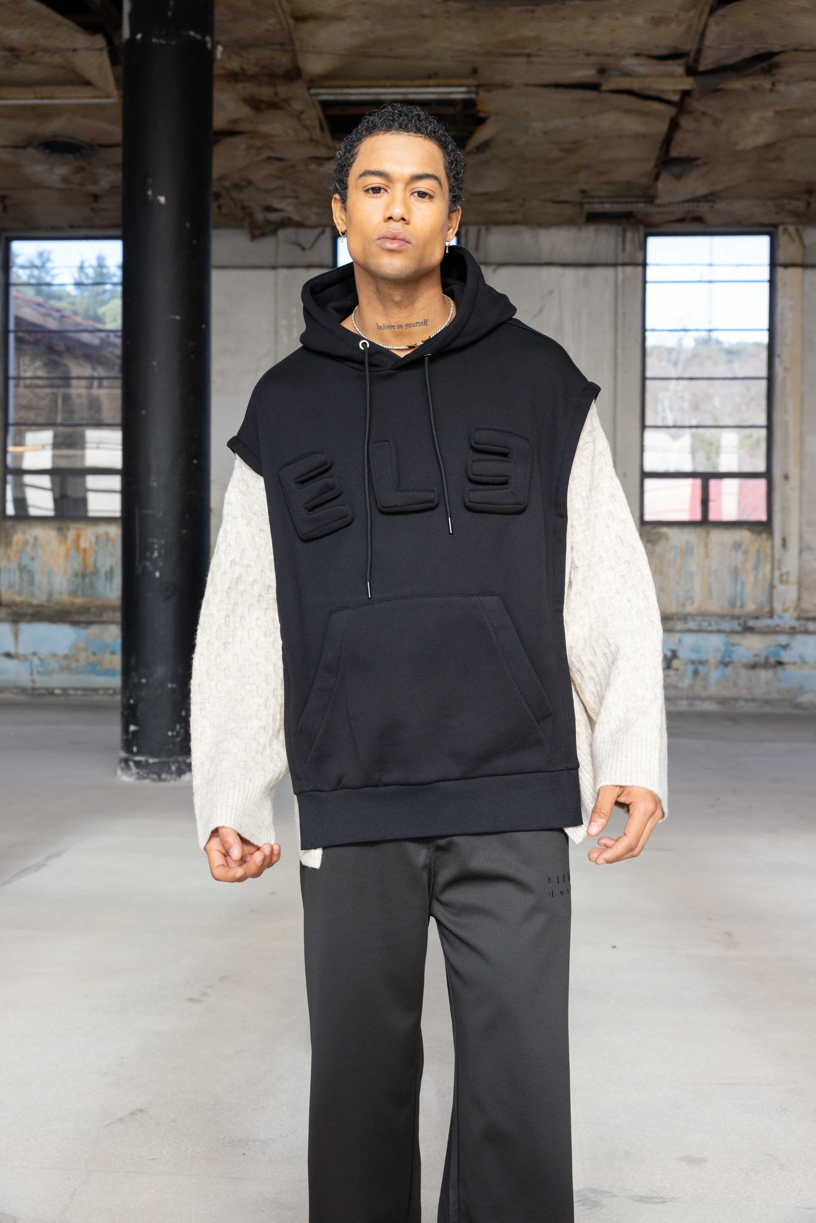 Splicing long sleeve hoodies - صورة 17