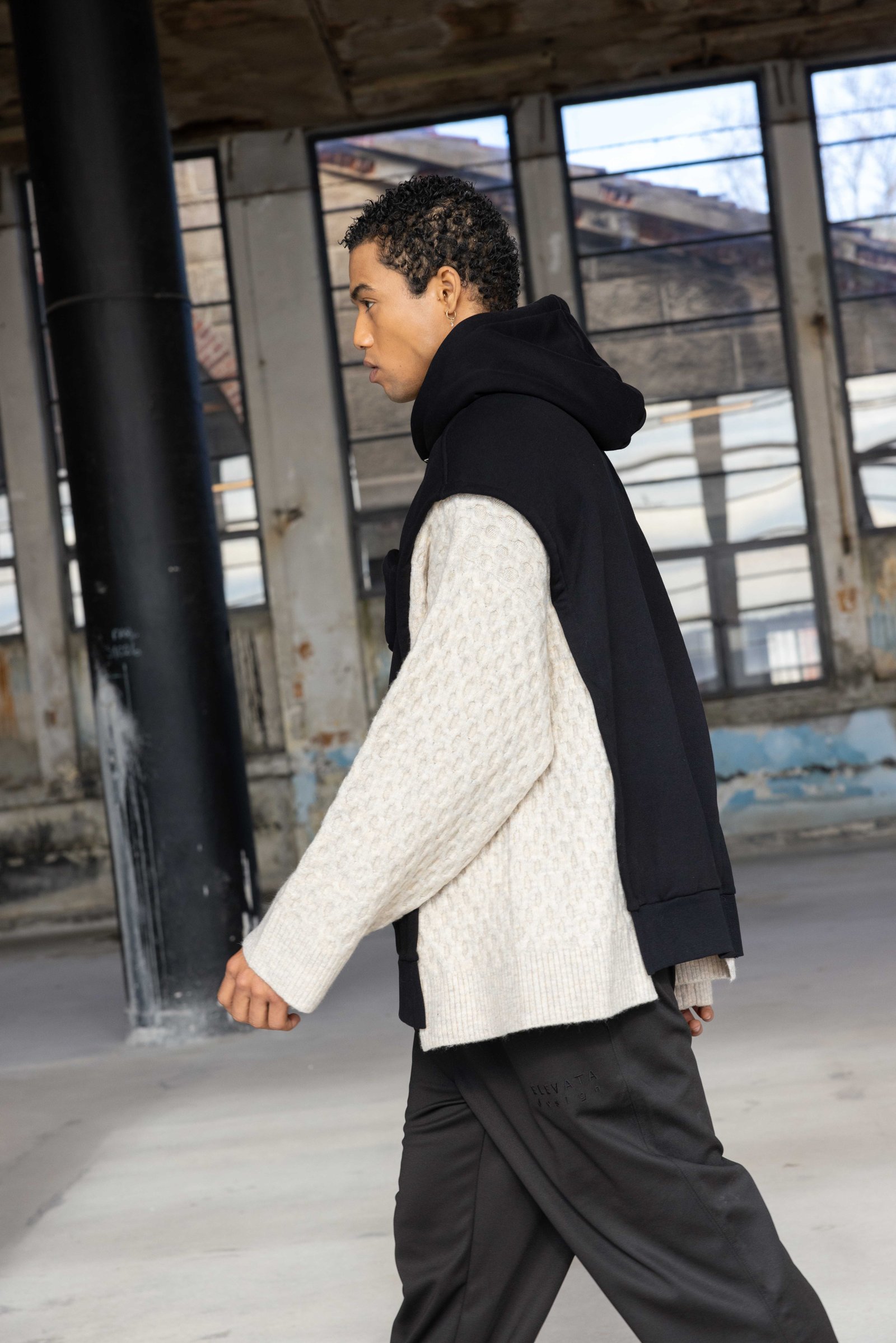 Splicing long sleeve hoodies - صورة 18
