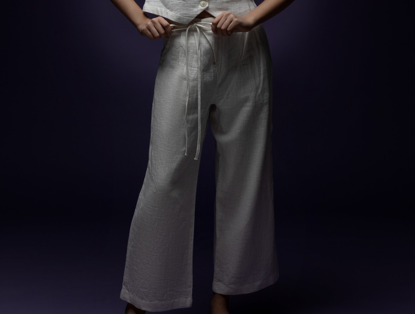 Classic Linen Pants - صورة 1