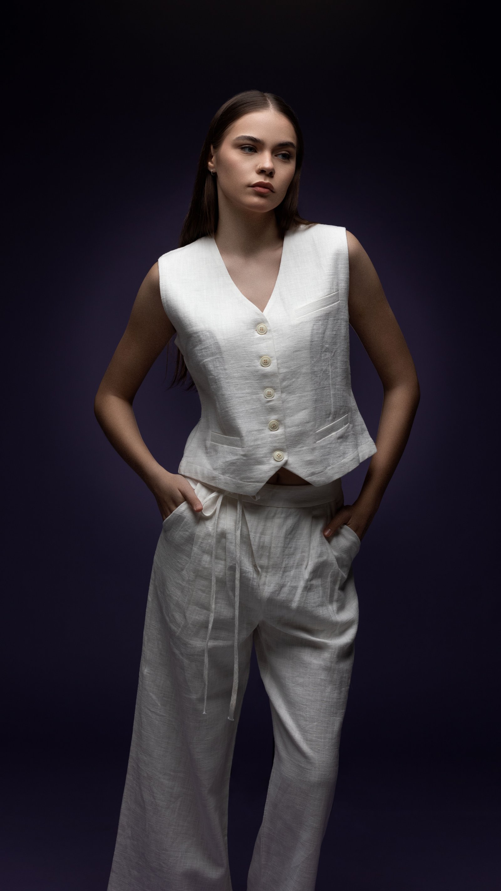Classic Linen Pants - صورة 2